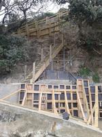 Private Beach Access And Seawall Strengthening